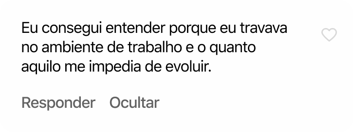 Comentário de cliente